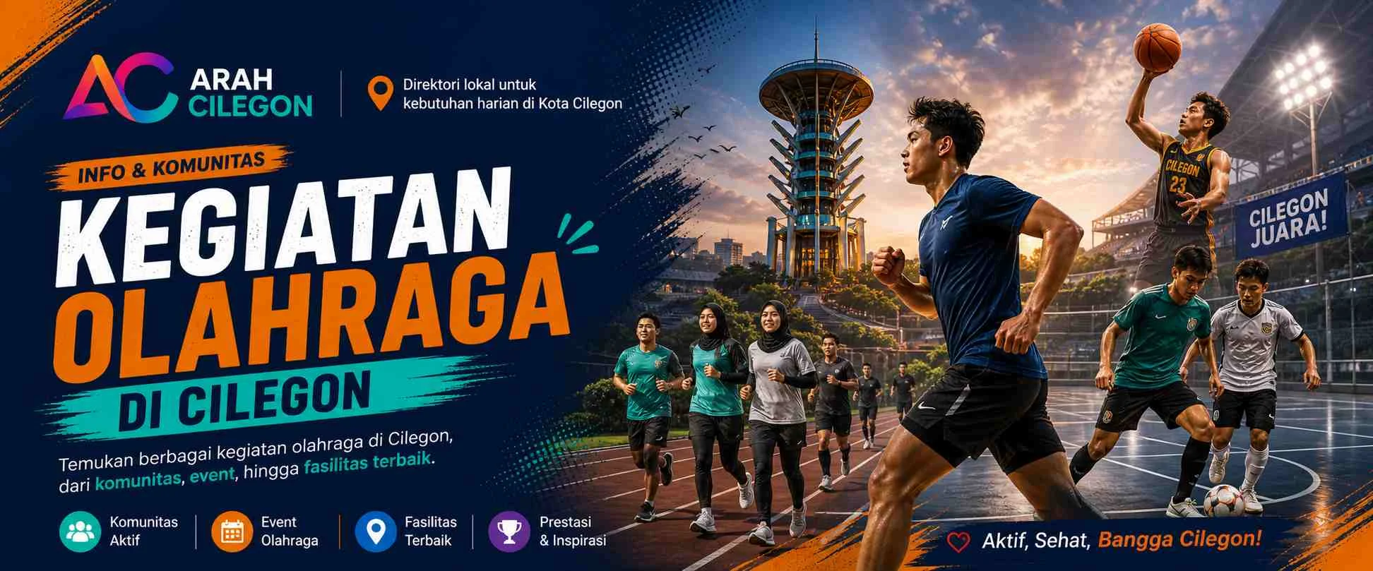 Tempat Olahraga Menarik di Cilegon yang Bisa Kamu Jadikan Pilihan Aktivitas Harian